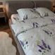 Постельное белье полуторное кремовое Цветы Поликоттон Ananasko 85036 85036(1,5) фото 3