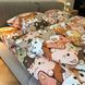 Постельное белье двухспальное разноцветное Котики Фланель Байка Ananasko A01B A01B(2,0) фото 3