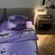 Постельное белье евро сиреневое Лебеди Поликоттон Ananasko 8560 8560(e) фото 3