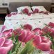 Постільна білизна полуторна біла Квіти Полікотон Ananasko 854073 854073(1,5) фото 1